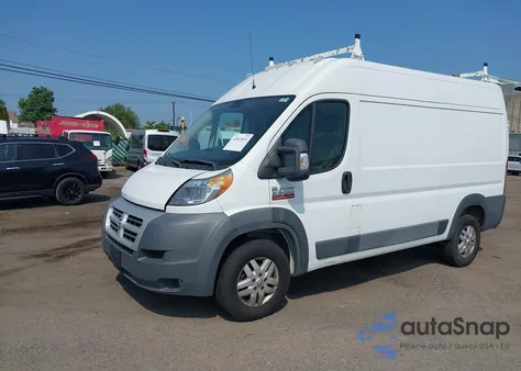 2014 Ram Promaster 2500 2500 High from USA, damaged, VIN 3C6TRVCG6EE103227